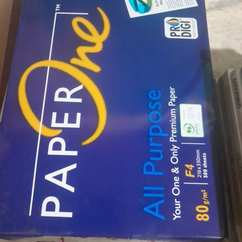 

KERTAS HVS F4 FOLIO 80 GSM PAPERONE