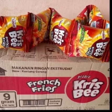 

KRIS BEE french fries 1 renceng 10pcs [ Snack jajanan murah ]