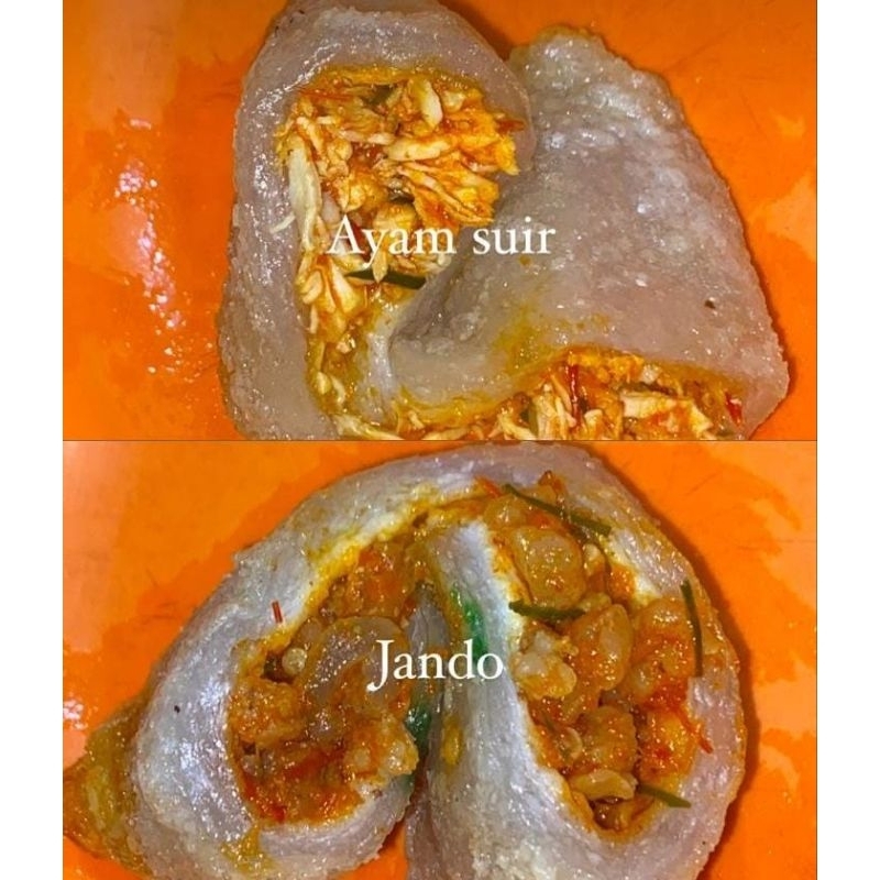 

CIRENG ISI AYAM SUWIR DAN JANDO