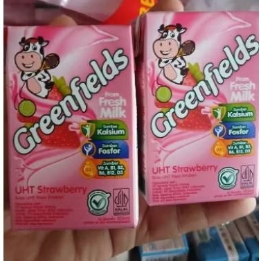 

Greenfields UHT from fresh mild /Coklat/stowberry