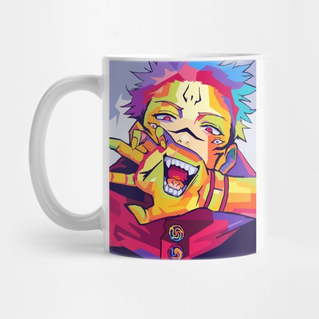 Sukuna Wpap Pop Art Sukuna Coffee Mug