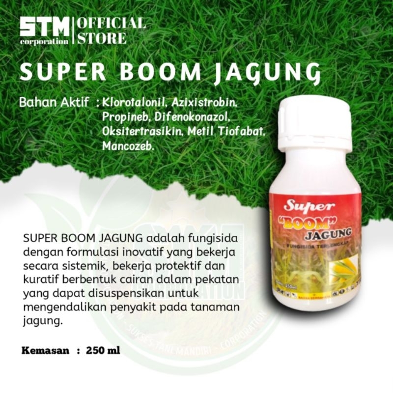 Super Boom Jagung | Pupuk Cair | Blast | Fungisida | ZPT | STM CORPORATION