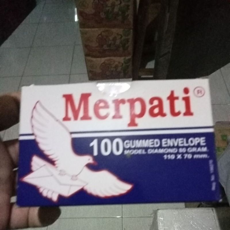 

Amplop Merpati Keci