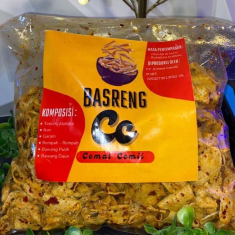 

Basreng cc pedas jeruk murah cemilan viral 500gr