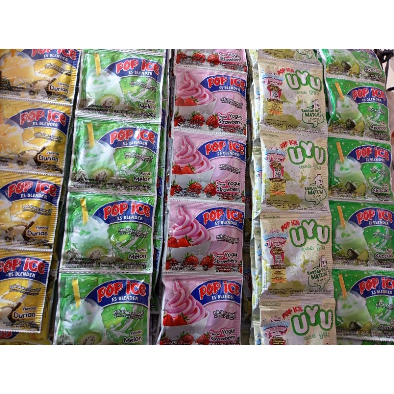 

POP ICE Renceng isi 10 saset