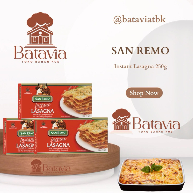 

San Remo Instant Lasagna 250g | Lasagna San Remo