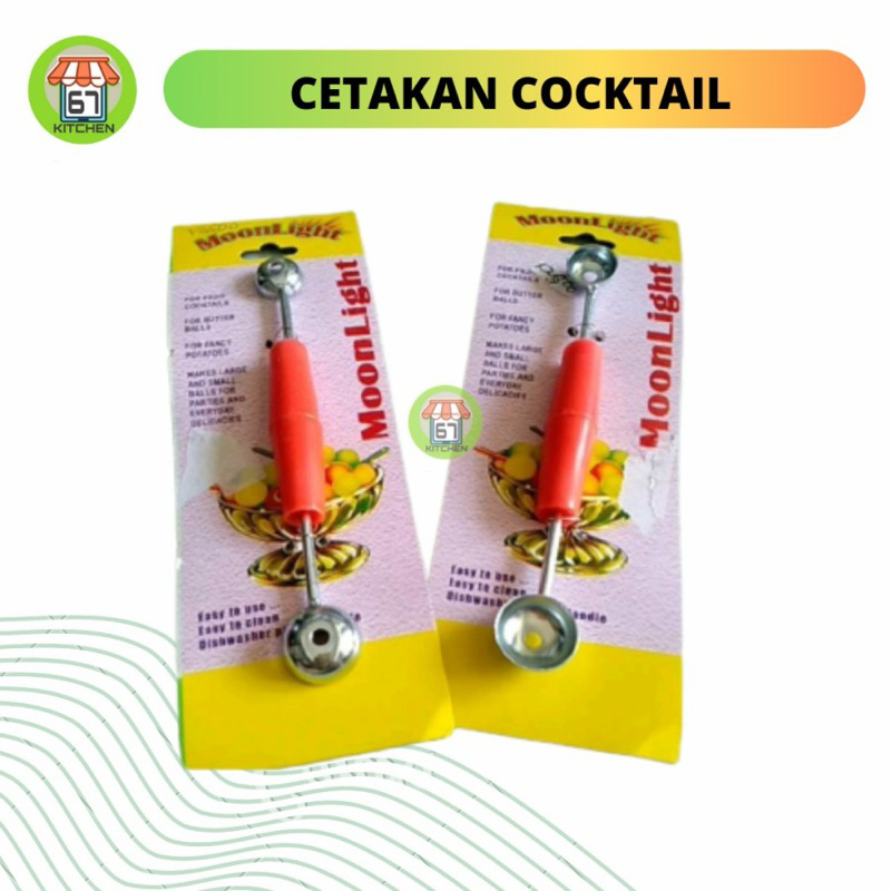 Alat Kerok Buah / Cetak Buah Bulat / Kerok Melon