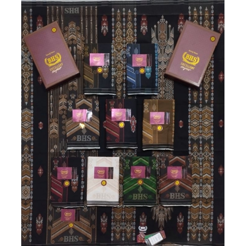 Sarung BHS Excellent Gold Motif E58 JEA