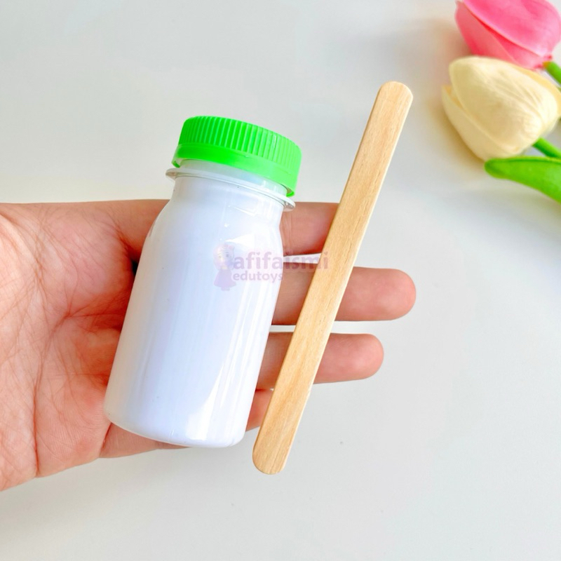 

Lem kemasan botol 65gr FREE Stick Untuk Kerang dan Prakarya Kolase