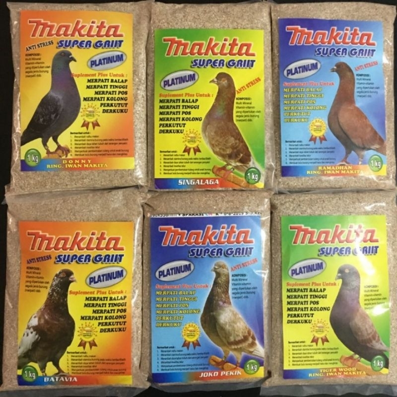 Makita super grit PLATINUM..suplement merpati