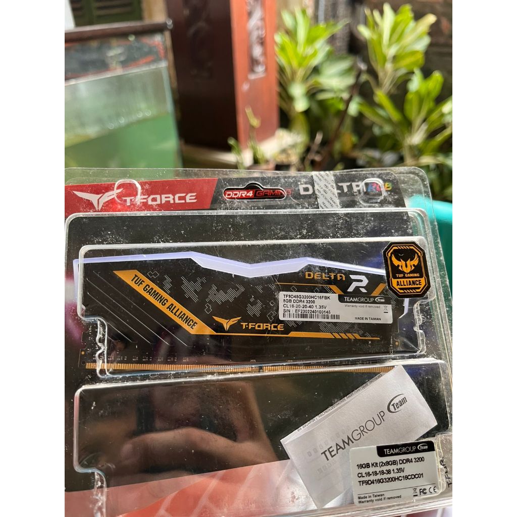 Team t force tuf delta rgb 8gb ddr 4