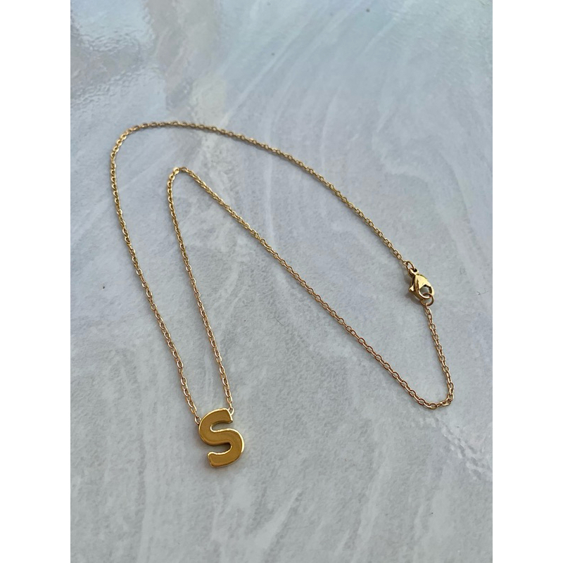 Kalung Inisial Huruf S