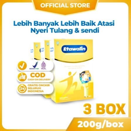 

TERMURAH!!! Etawalin 3 Box - Susu Kambing Etawalin Asli Original Atasi Nyeri Sendi dan Tulang