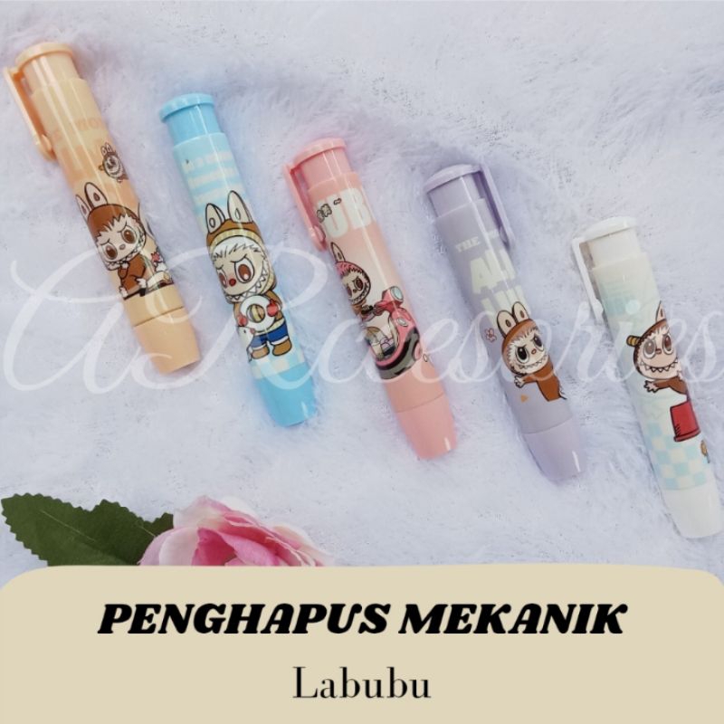 

Penghapus Mekanik Labubu/Penghapus Pensil Labubu/Alat Tulis Sekolah Murah