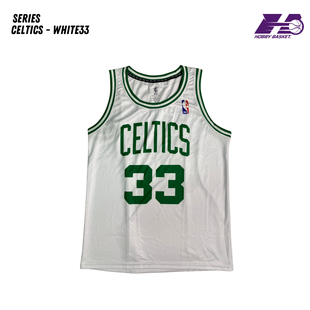JERSEY BASKET CELTICS 33 WHITE