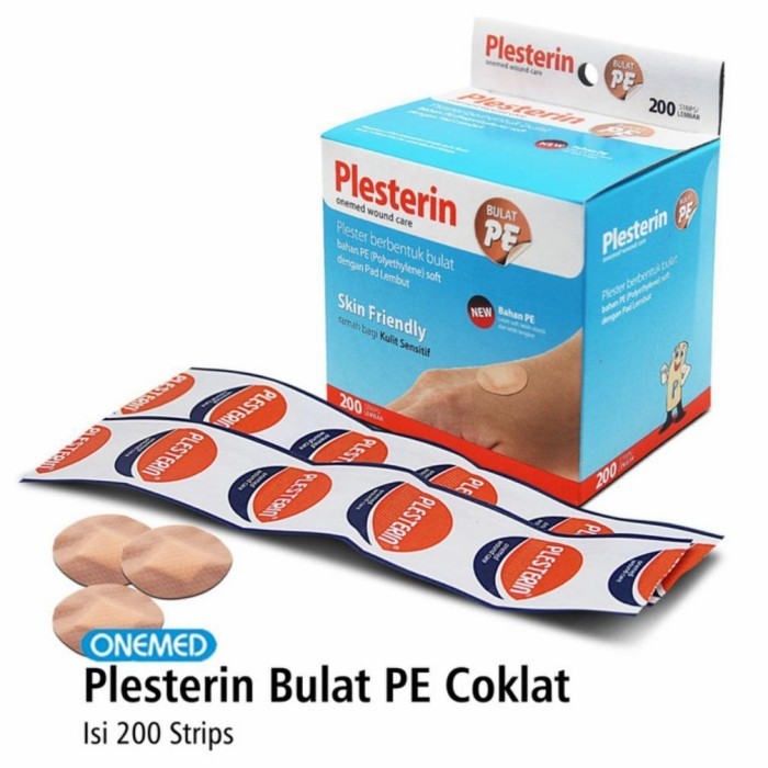 Plesterin Bulat PE  - COKLAT 200PCS