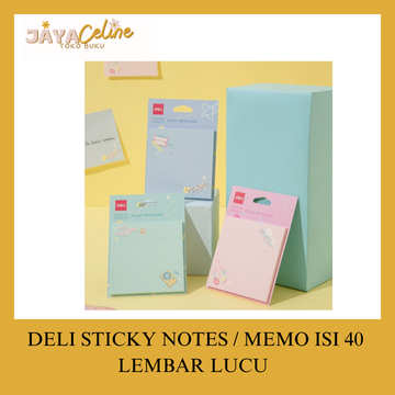 

STICKY NOTES DELI A612 stick note lucu