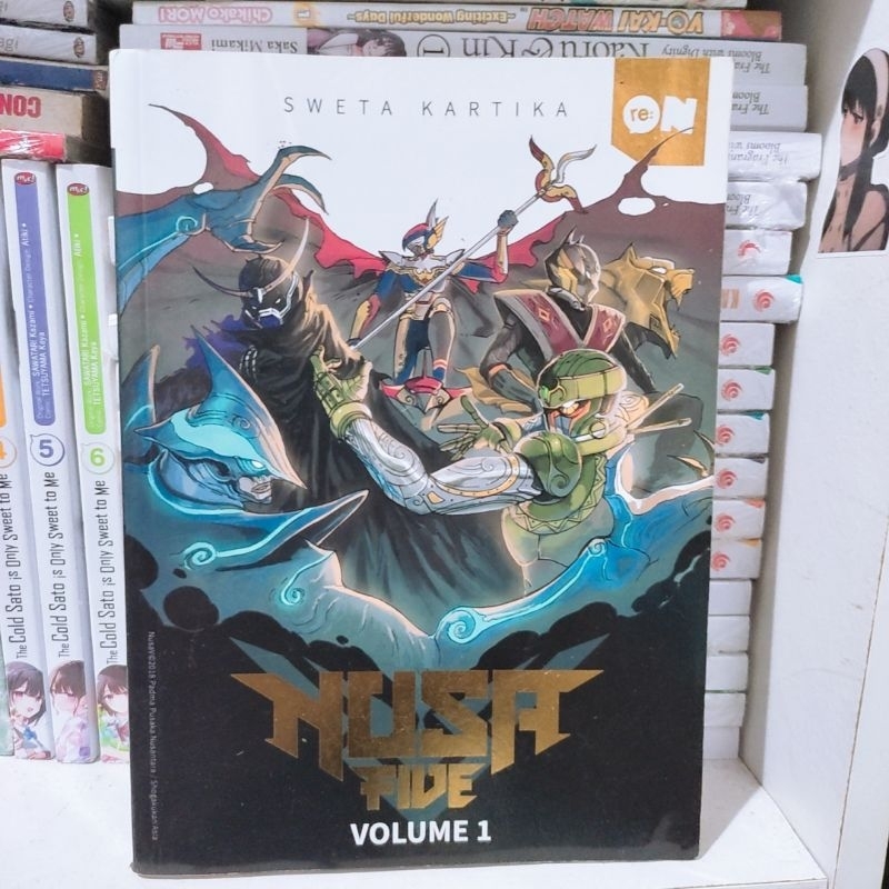 komik nusa five vol 1 preloved karya sweta kartika