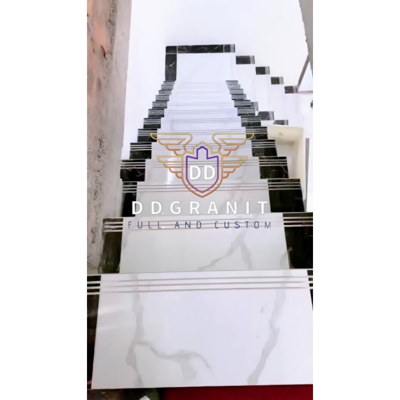 granit tangga kombinasi 30x90/20x90