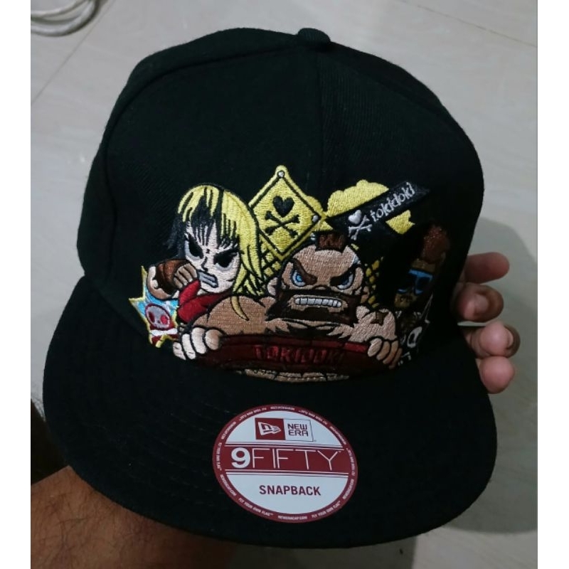 TOPI NEW ERA X TOKIDOKI STREET FIGHTER 100% original