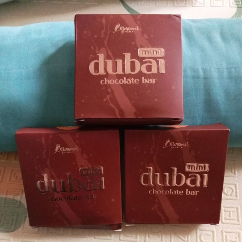 

COKLAT DUBAI MINI VARIAN LOTUS ( 3 PCS )