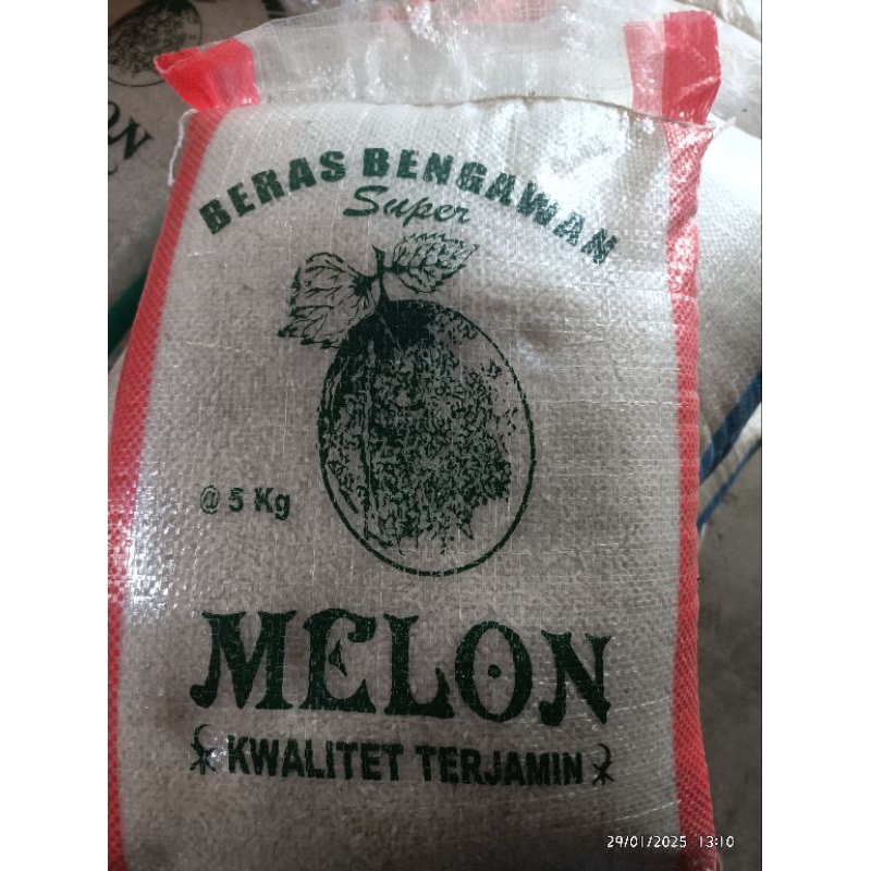 

Beras Lokal 5 kg Cap Melon