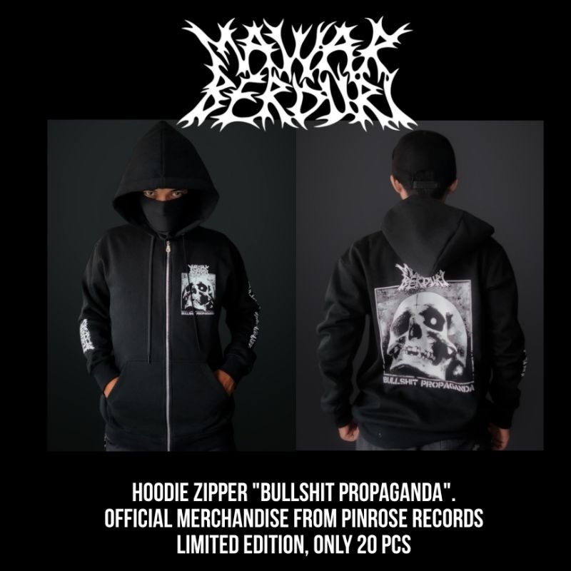 Zipper & Hoodie Mawar Berduri