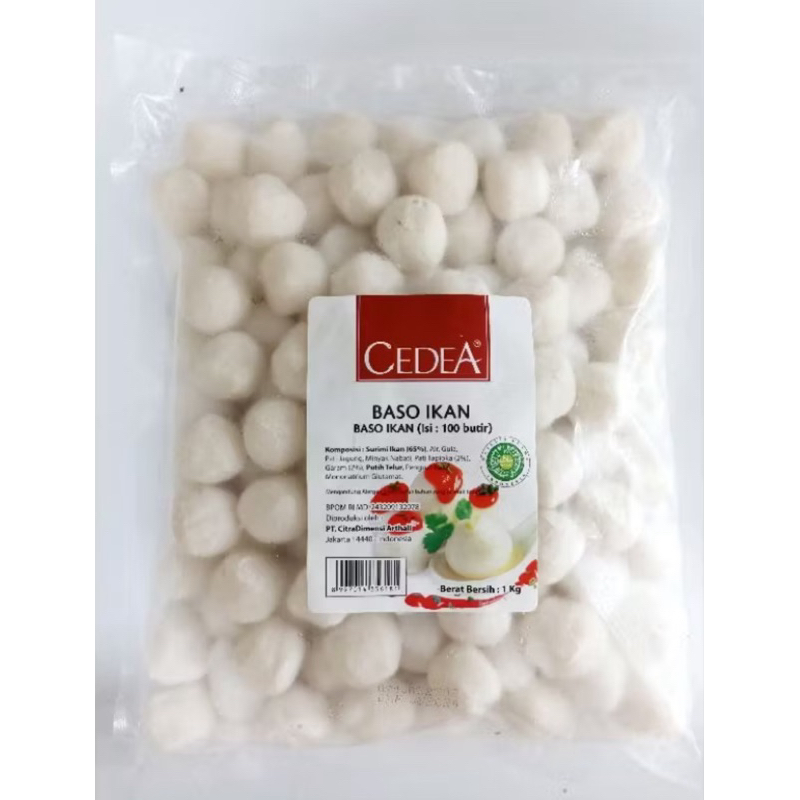

cedea bakso ikan isi 100butir