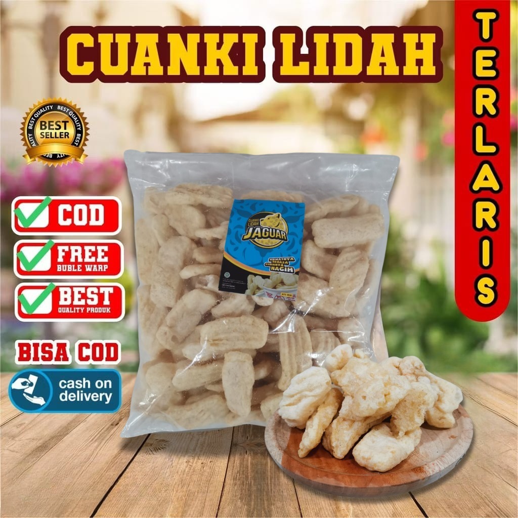 

CUANKI LIDAH 100 Pcs -Khas Garut - toping seblak - baso Aci - cuangki - baso cuanki - cuangki lidah