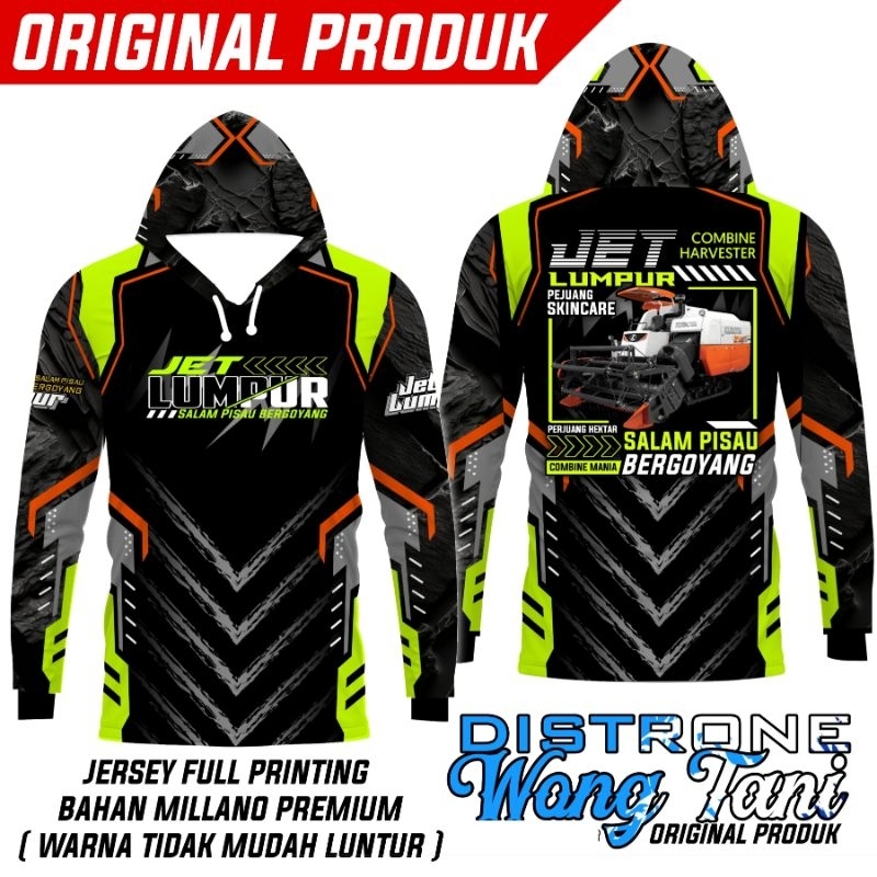 JERSEY KUBOTA DC70 // FULL PRINTING // ORIGINAL PRODUK