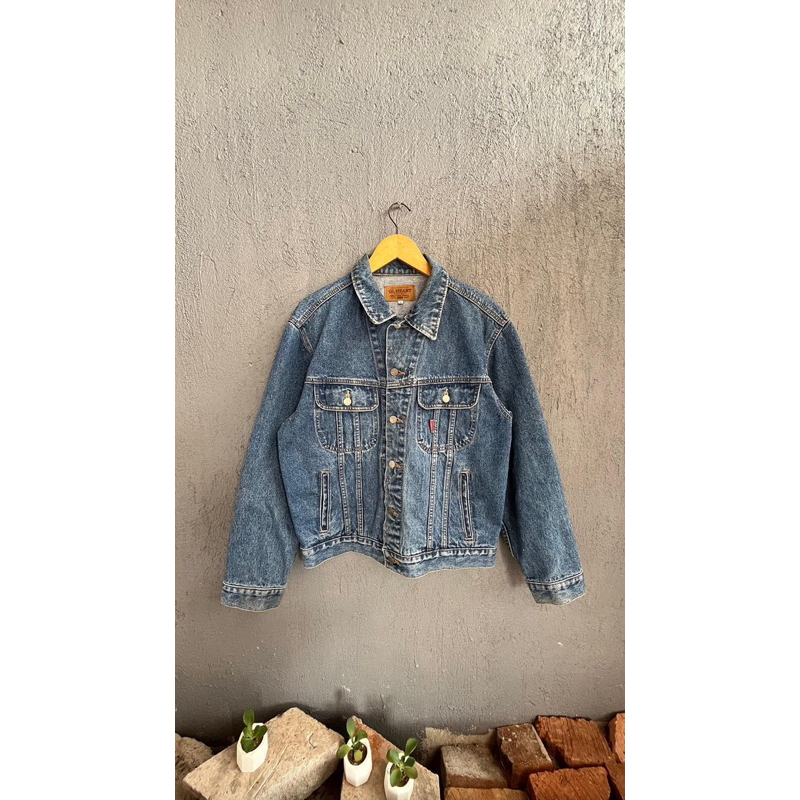 GL Heart Trucker Denim Jacket