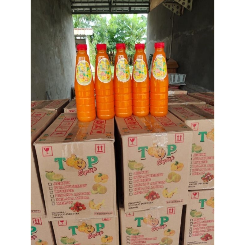 

sirup top rasa orange