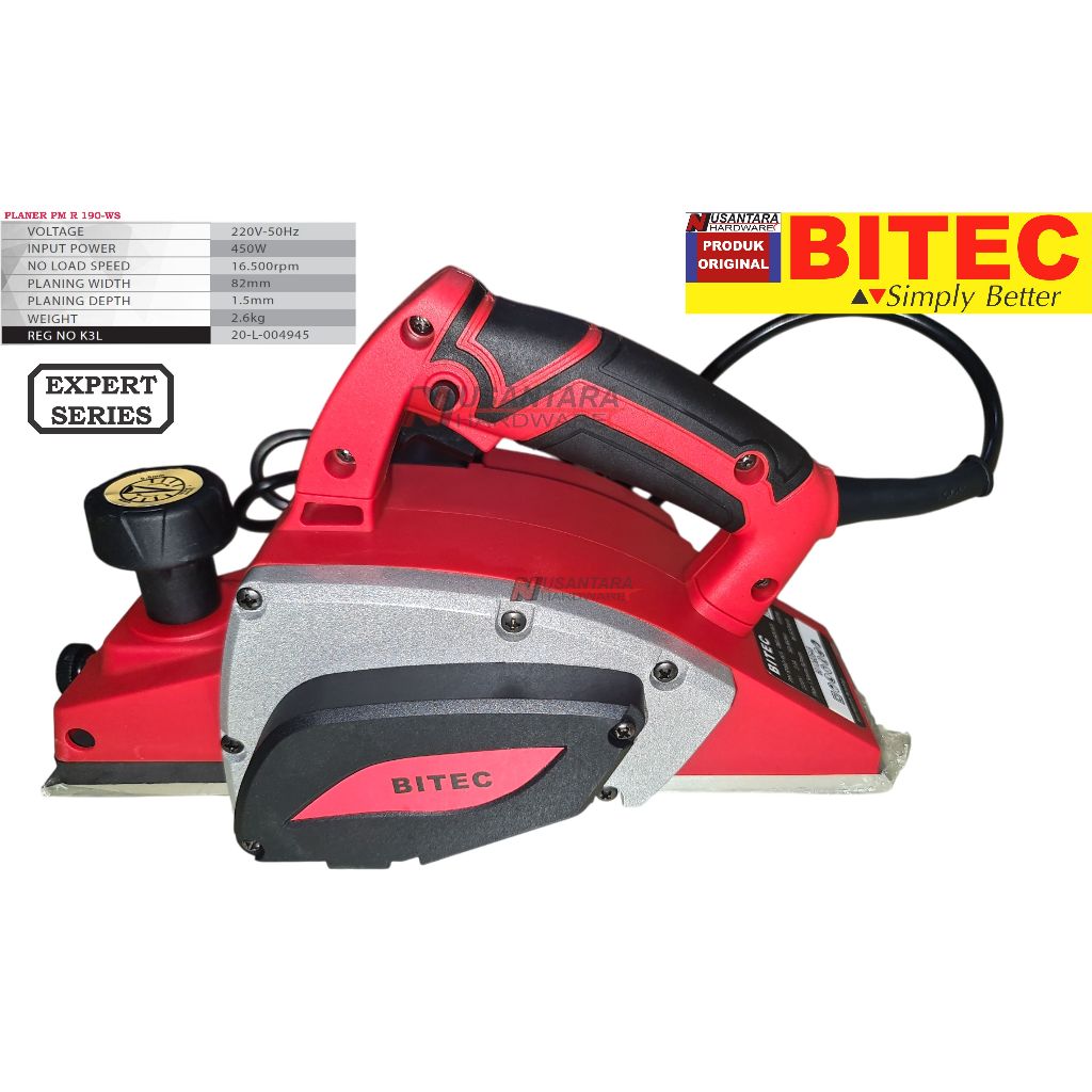 planer bitec pm r190-ws, mesin planer bitec, mesin serut kayu bitec, mesin ketam bitec,mesin pasah k