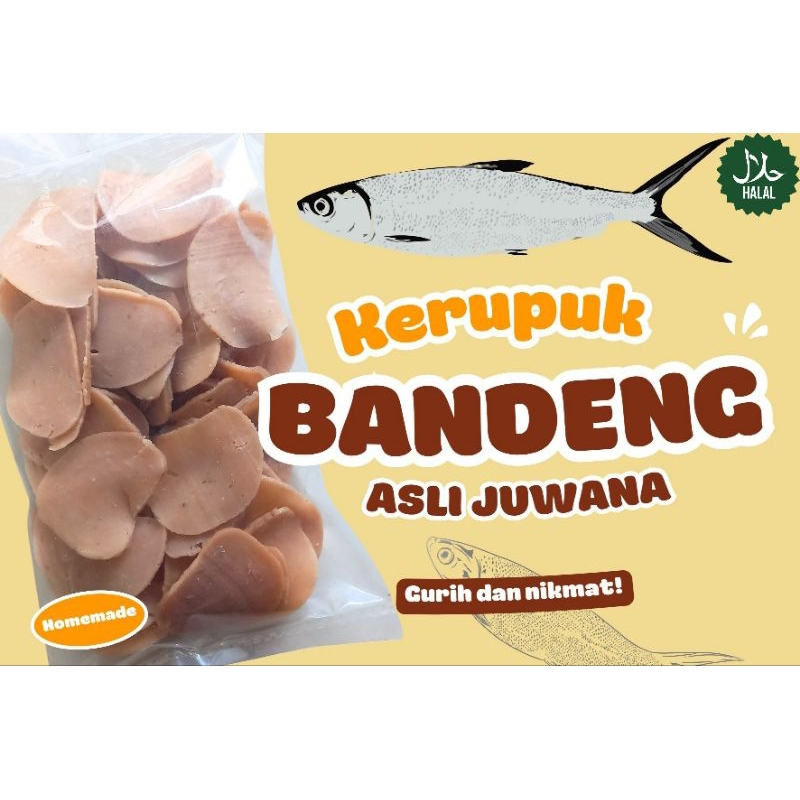 

kerupuk Bandeng Asli Juwana 200gr