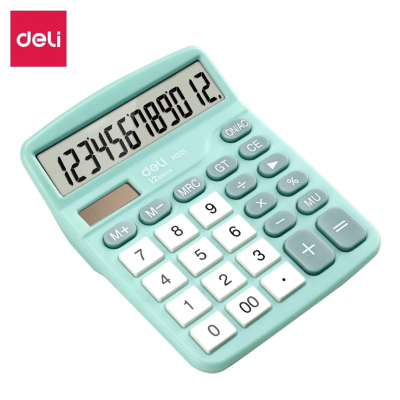 

Deli Kalkulator Meja / Desktop Calculator Layar 12 Digit