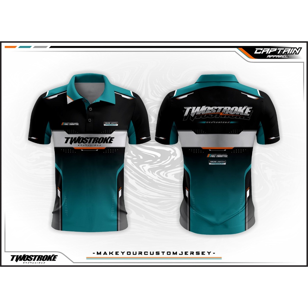 Baju Jersey Racing Balap Road Race Premium Team Full Printing