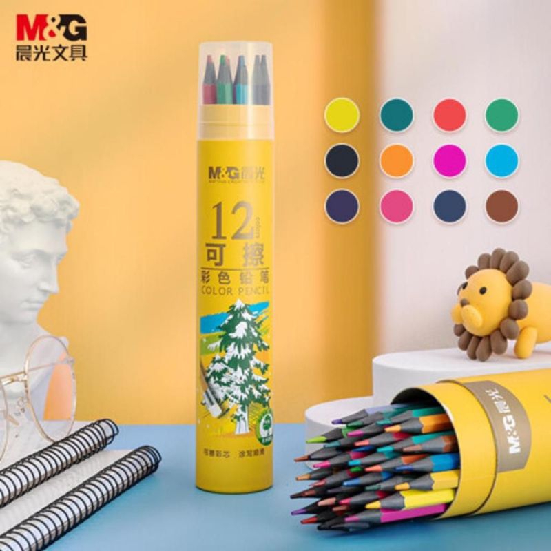 

M&G Erasable Color Pencil 12C