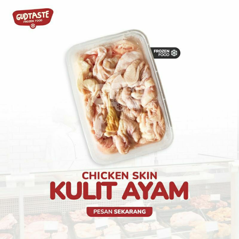 

Kulit Ayam - Chicken Skin 500 Gram - Kulit Bersih - Kulit Fresh - Jual Kulit Ayam Surabaya