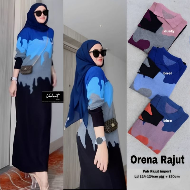 Orena Rajut/Dress  Wanita