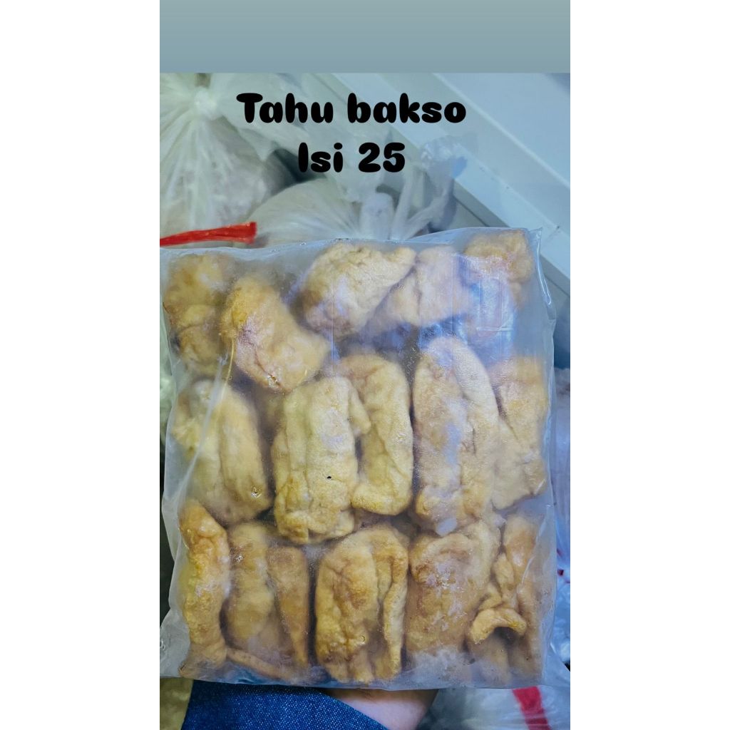 

Tahu Bakso Kualitas Biasa (Isi 25)