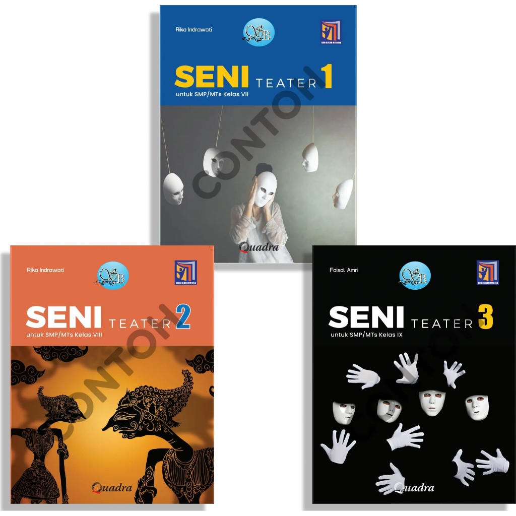 [Penerbit Quadra] Seni Teater kelas 7, 8, & 9 Kurikulum merdeka