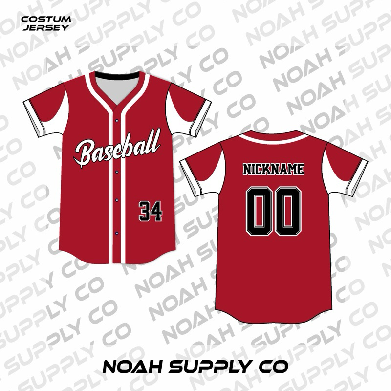 Jersey Baseball Custom