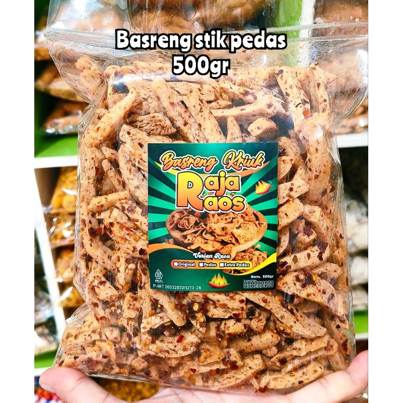 

BASRENG STIK DAUN JERUK RAJA RAOS/ BASRENG ORI DAUN JERUK 500GR