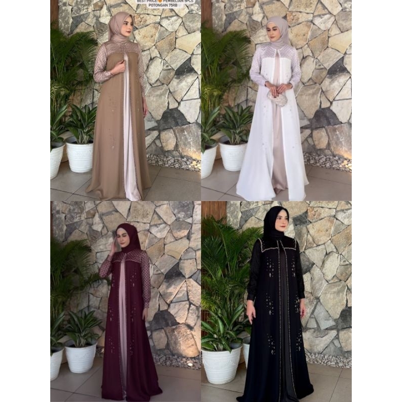MAUREEN DRESS ORI BY JAVINA OFFICIAL