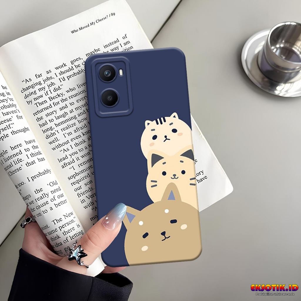 Case Oppo A96 - Casing Oppo A96 - Fashion Case - Silikon Oppo A96 - Motif Keren Dan Lucu - Softcase 