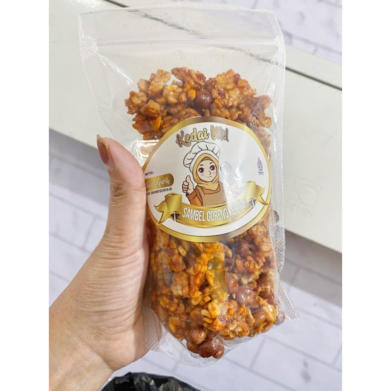 

sambel goreng tempe kacang