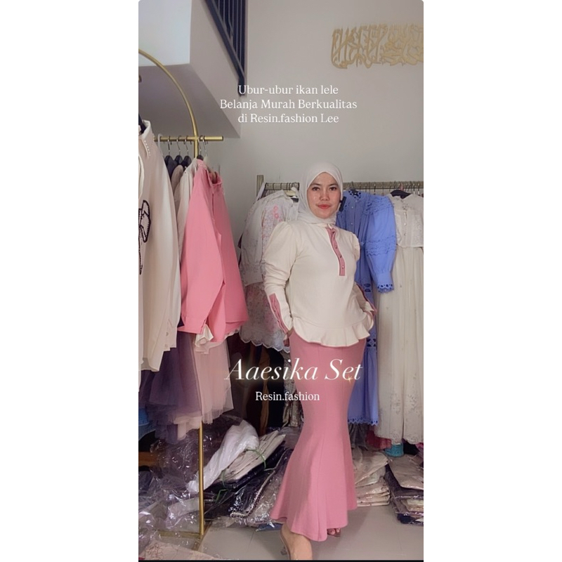 Resin Fashion - One Set Celana dan Set Rok Clarke