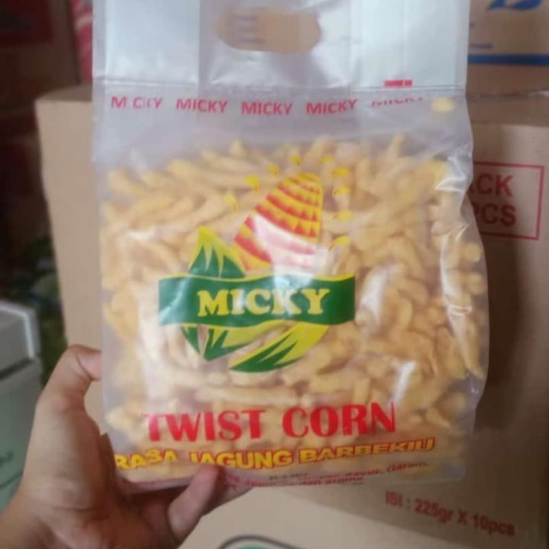 

MICKY TWISCORN 225g SNACK JAGUNG CAMILAN ENAK