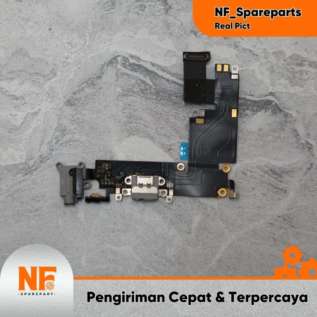 CONECTOR CHARGER IPHONE 6PLUS ORIGINAL / PORT CHARGER 6+ / KONEKTOR CAS 6 + / FLEXIBLE CHARGER IP 6 