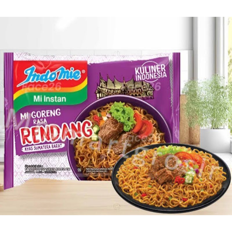 

Indomie Goreng rasa Rendang 91g